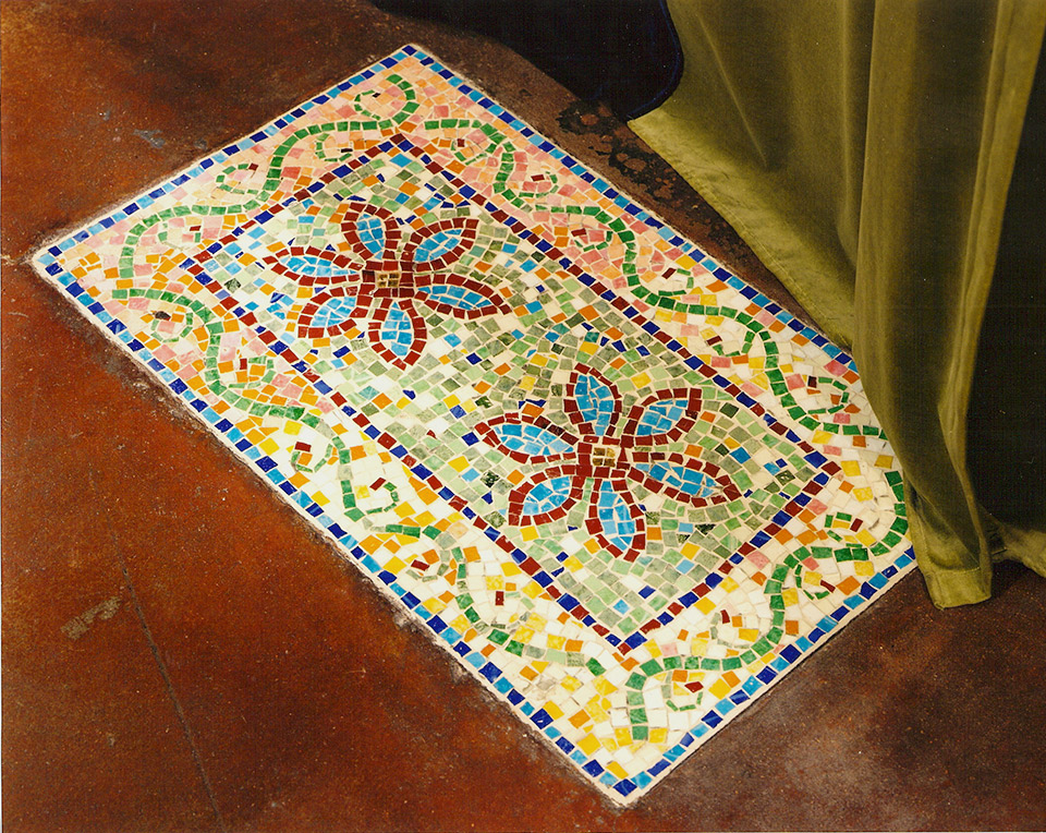 Celia Berry mosaic Melange Multi-Media Installation