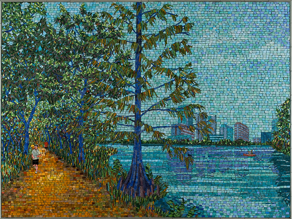 Celia Berry mosaic Austin