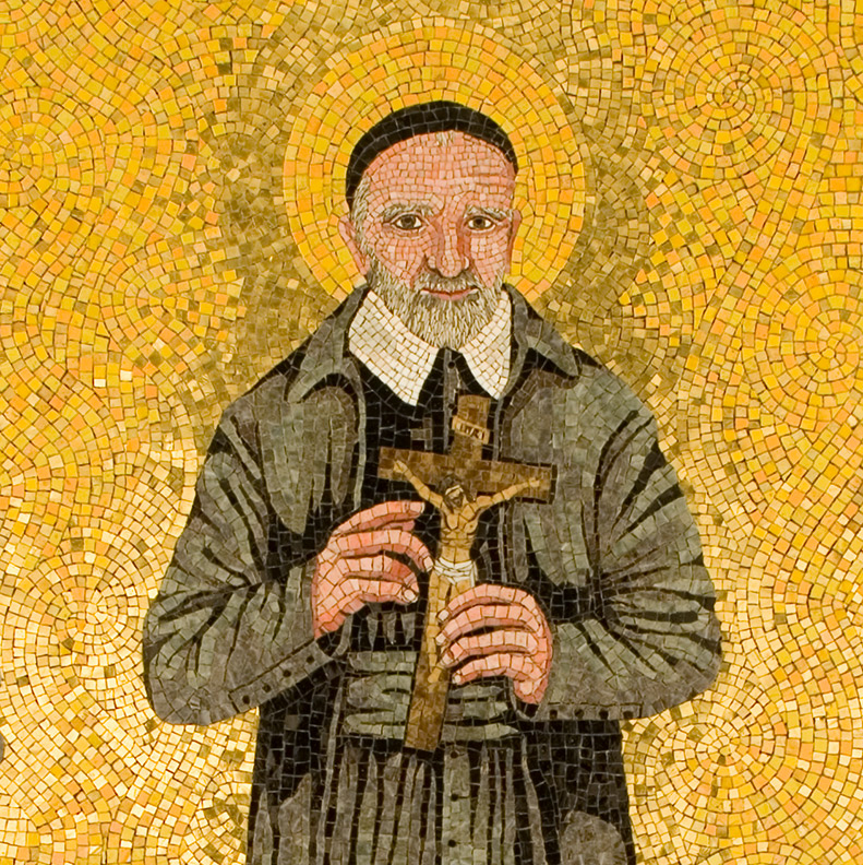 Celia Berry mosaic 3 Saints detail 2