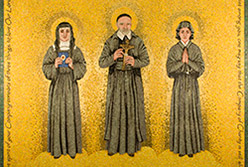 Celia Berry mosaic 3 Saints