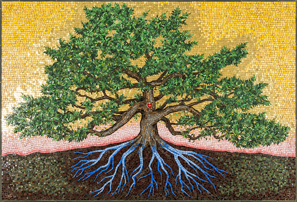 Celia Berry mosaic Daughters Of Charity Mosaic