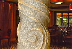 Celia Berry mosaic Gaudi Inspired Column